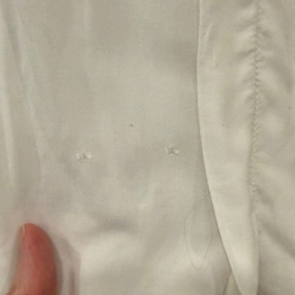 Splendid 3/4 Sleeve Women's White Blouse, Size S - Picture 5 of 7